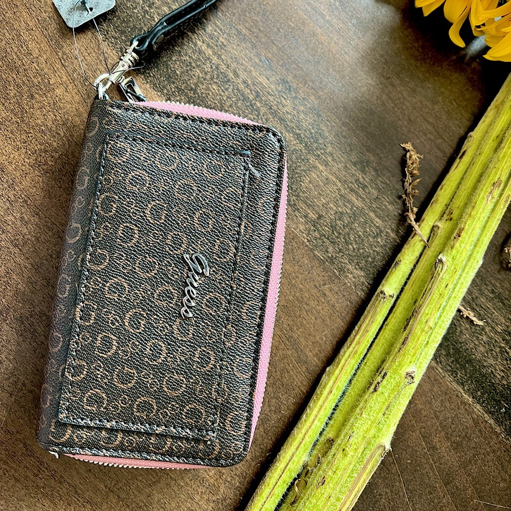 Brown/Pink Guess Wallet